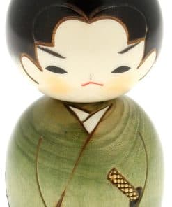Muñeco Kokeshi Japonés Usaburo, Hiro El Joven Samurai
