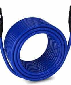 Cable de micrófono XLR balanceado de 100 pies LyxPro con