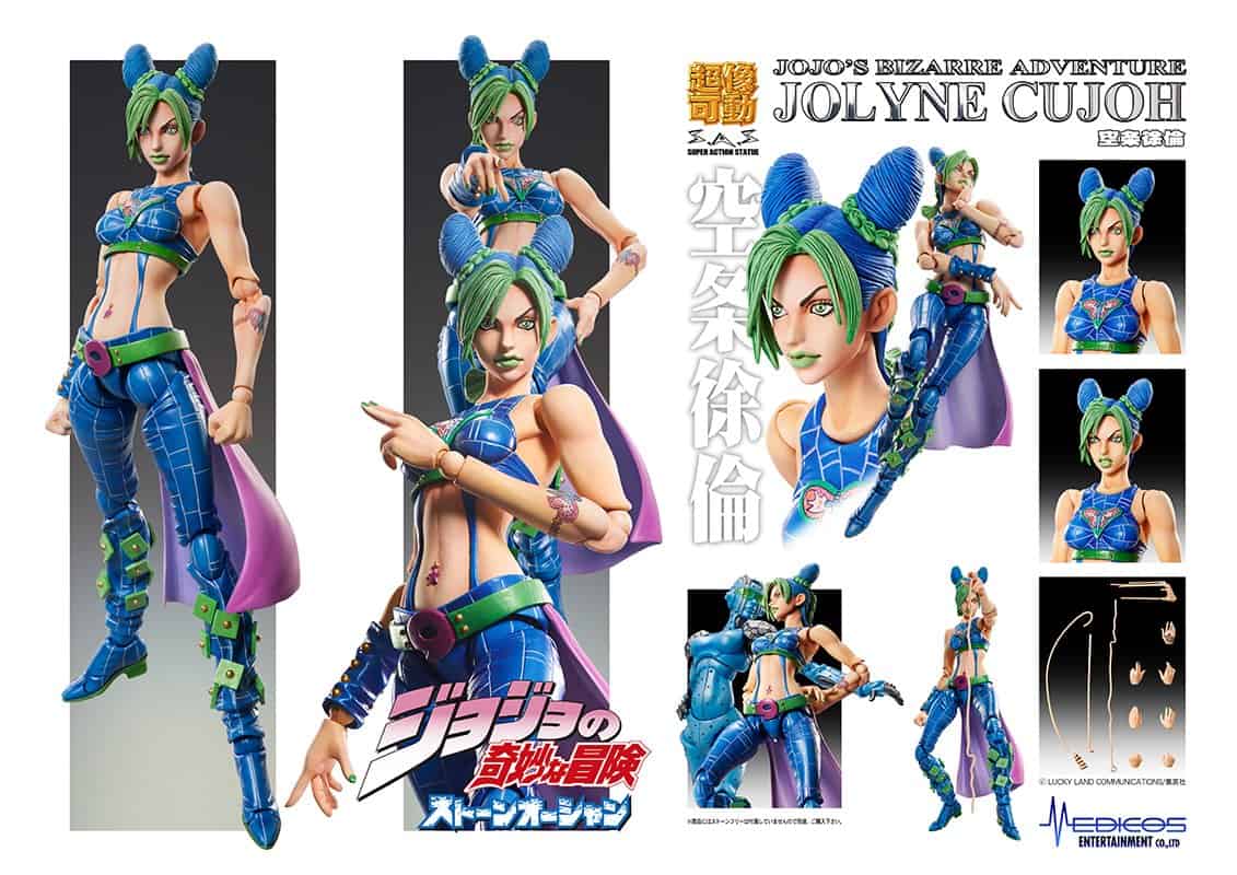 Estátua de acción Jolyne Kujo de JoJo's Bizarre Adventure: - Imagen 9