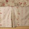 Falda de cama Greenland Home Antique Rose, King, Multicolor