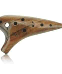 Ocarina de Madera de Acacia con 12 Agujeros Alto C Wd12002