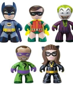 Batman Mini Mezitz 1966 Batman, Robin, Joker, Riddler,