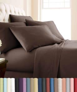 Juego de sábanas Southshore Fine Living, Inc. -Chocolate Bro