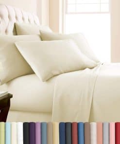 Juego de sábanas de 4 piezas Southshore Fine -Crema