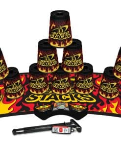 Speed Stacks Competitor - Negro Llama | 12 Tazas, Vástago