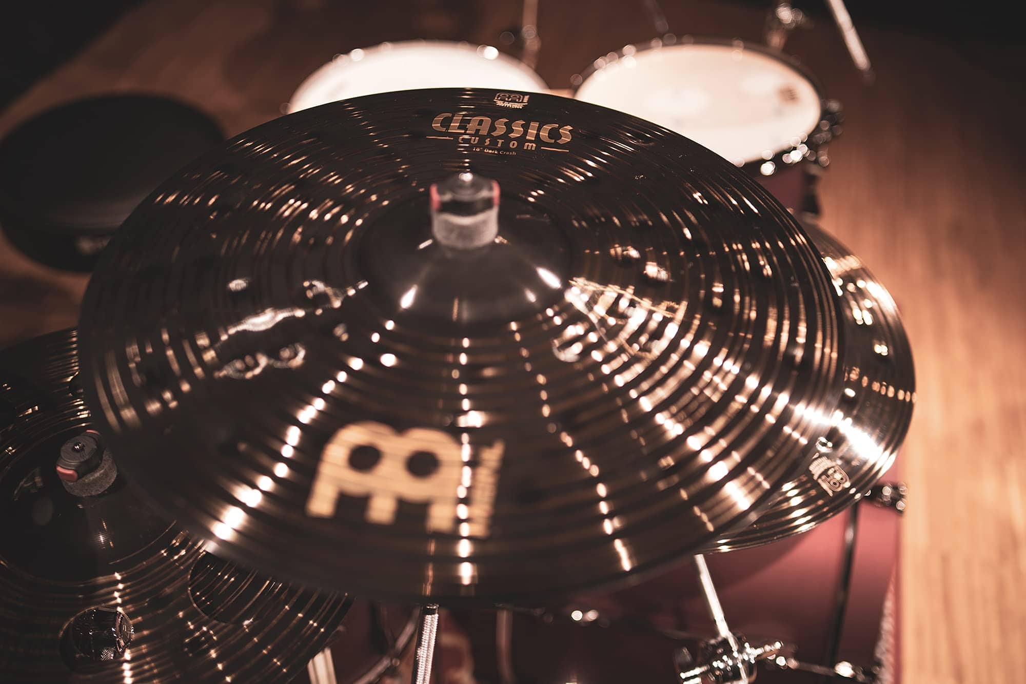 Platillo de Choque Meinl 18" - Classics Custom Dark - Hecho - Imagen 8