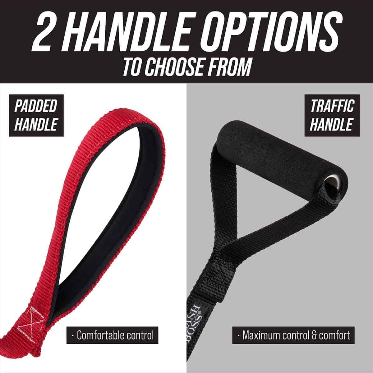 Correa corta para perros Leashboss para entrenamiento de - Imagen 4