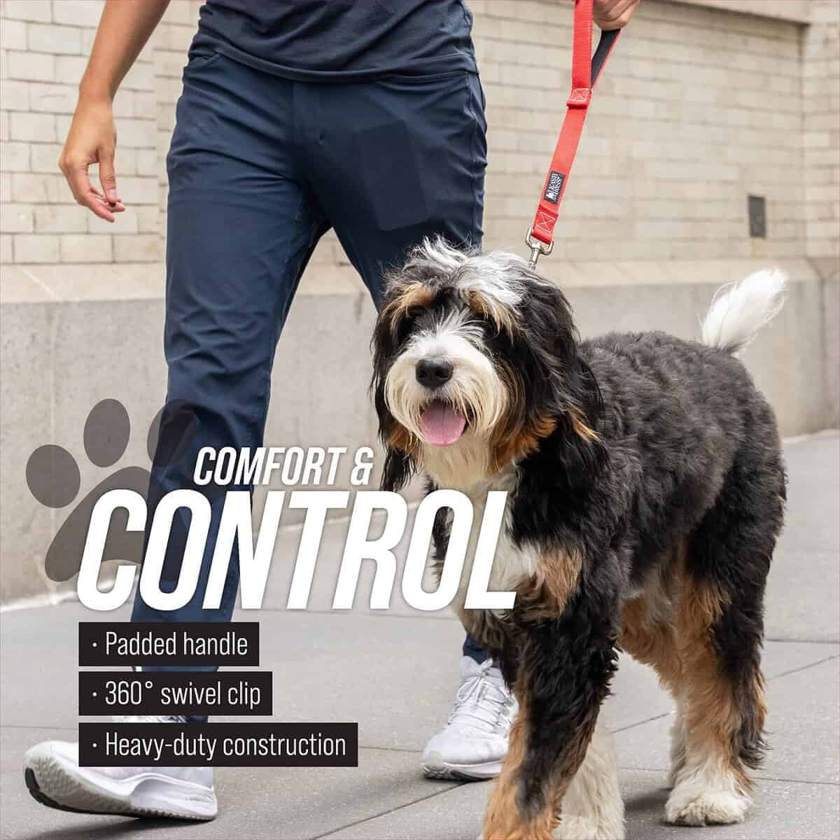 Correa corta para perros Leashboss para entrenamiento de - Imagen 5