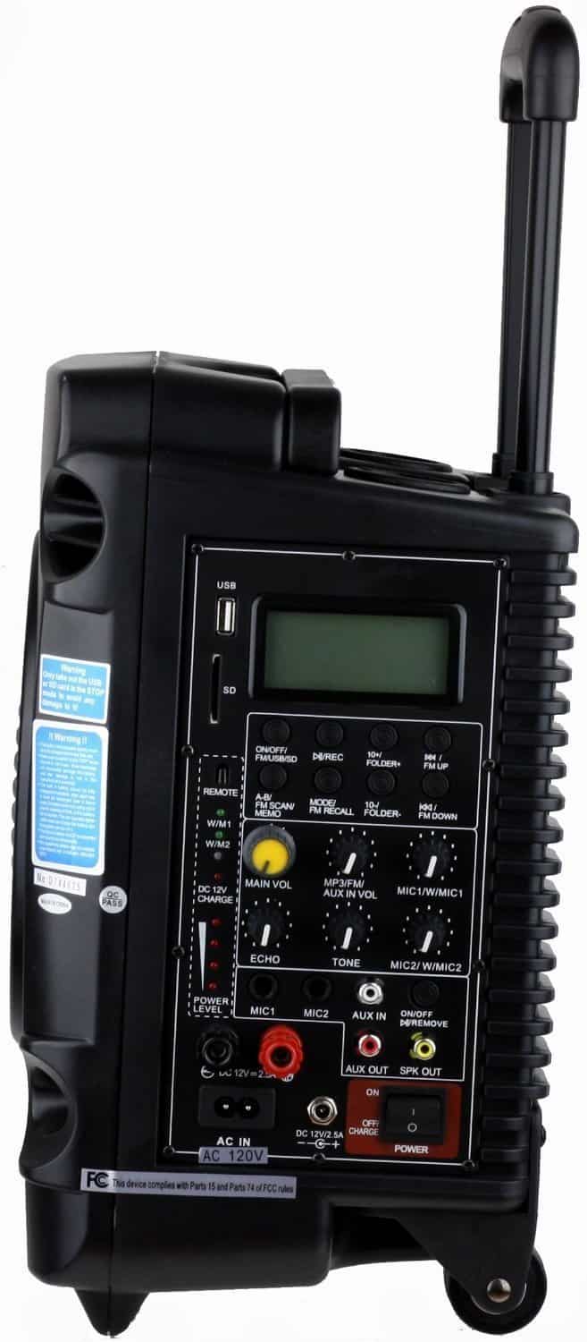 Sistema de PA Hisonic HS700 Verdadero RMS de 35 Watts - Imagen 3