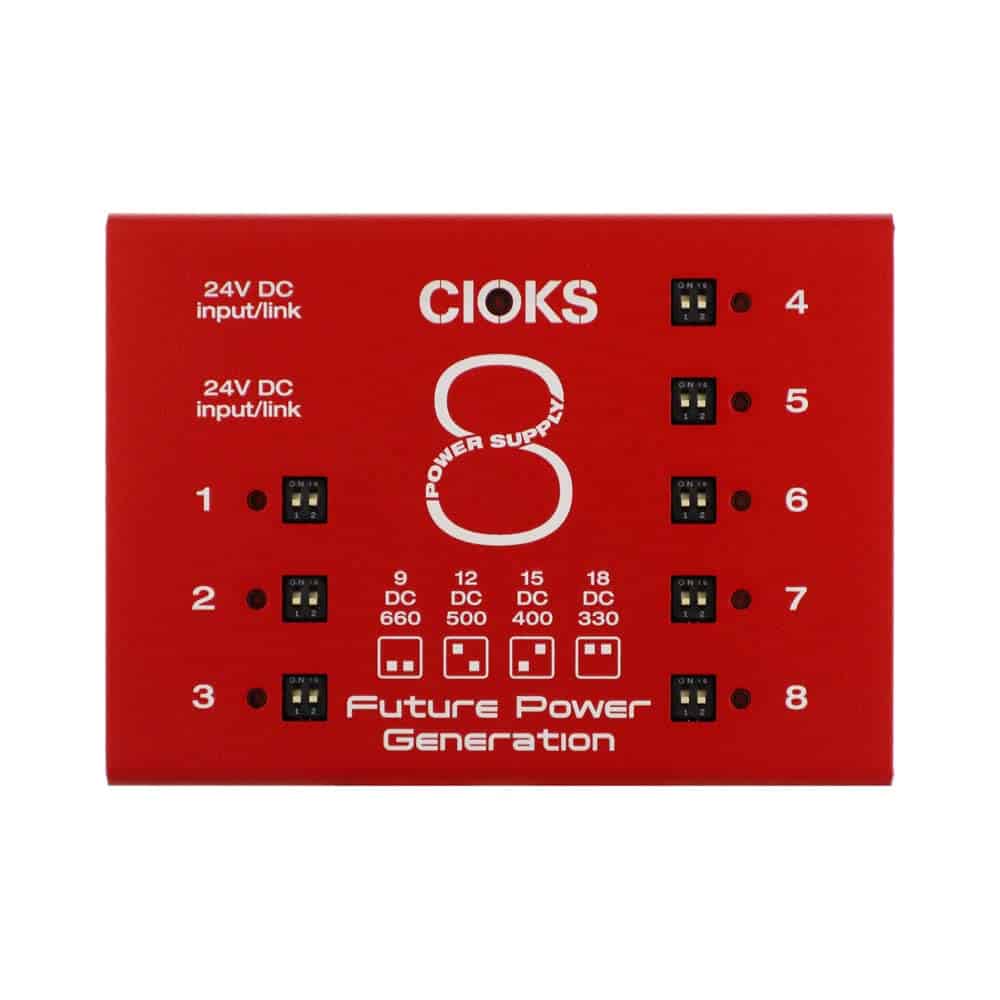 Fuente de Alimentación de Pedal Cioks C8E Expander, 8
