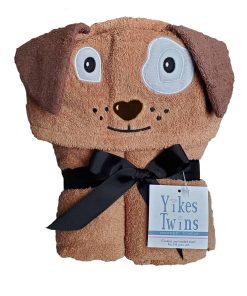 Toalla con Capucha para Bebés de Yikes Twins para Niños de