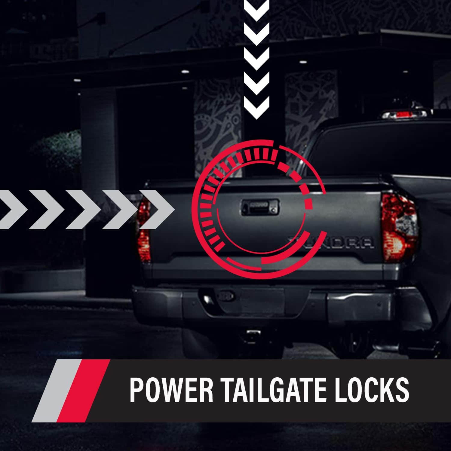 Cerradura de cola eléctrica Pop & Lock para Toyota Tundra, - Imagen 3