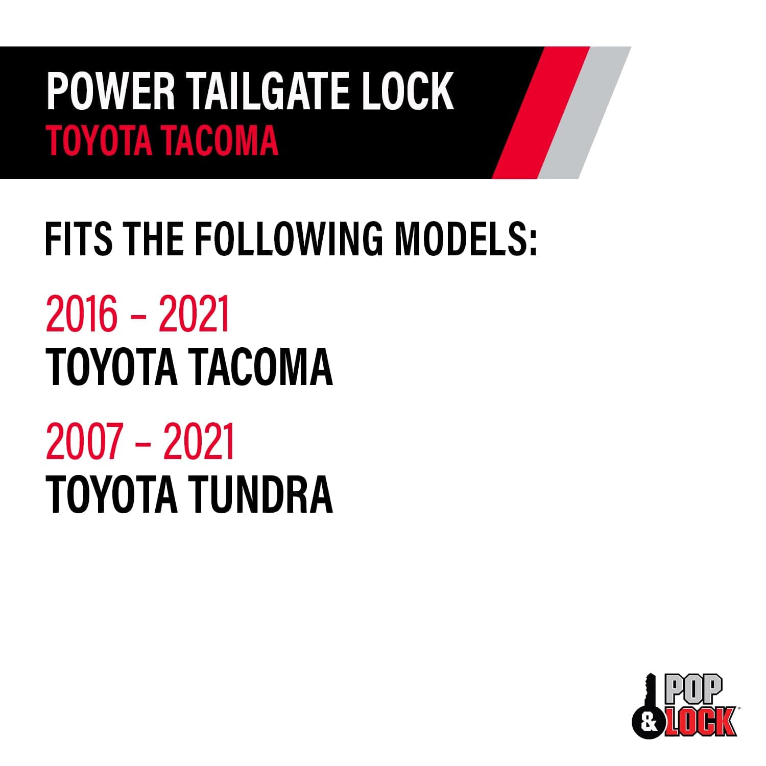 Cerradura de cola eléctrica Pop & Lock para Toyota Tundra, - Imagen 7