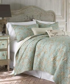 Set de Edredón Levtex Home - Lyon Teal - Tamaño King/Cal