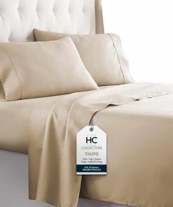 Juego de Sábanas Queen HC COLLECTION, 4 piezas - Set de