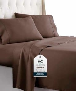 Juego de Sábanas Queen HC COLLECTION, 4 piezas - Juego de