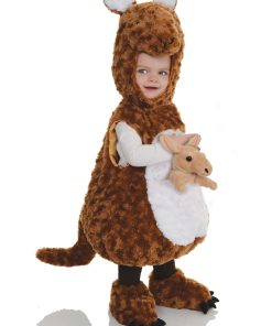 Disfraz de Canguro para Niños de Underwraps, Marrón, Extra