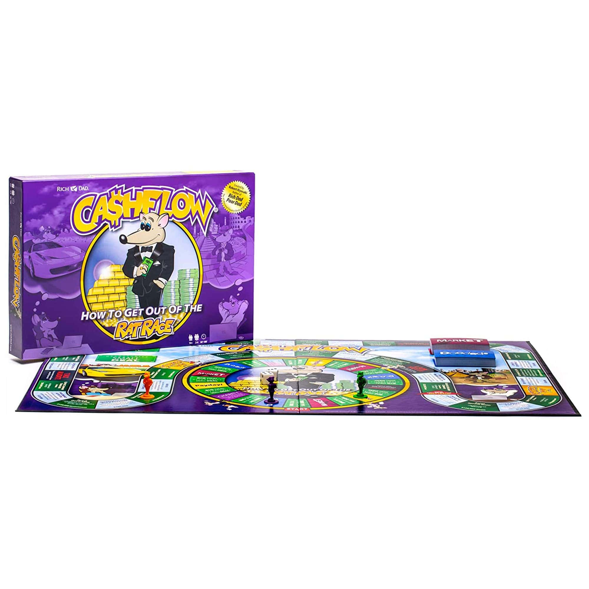 Juego de mesa educativo Rich Dad CASHFLOW con Actualización