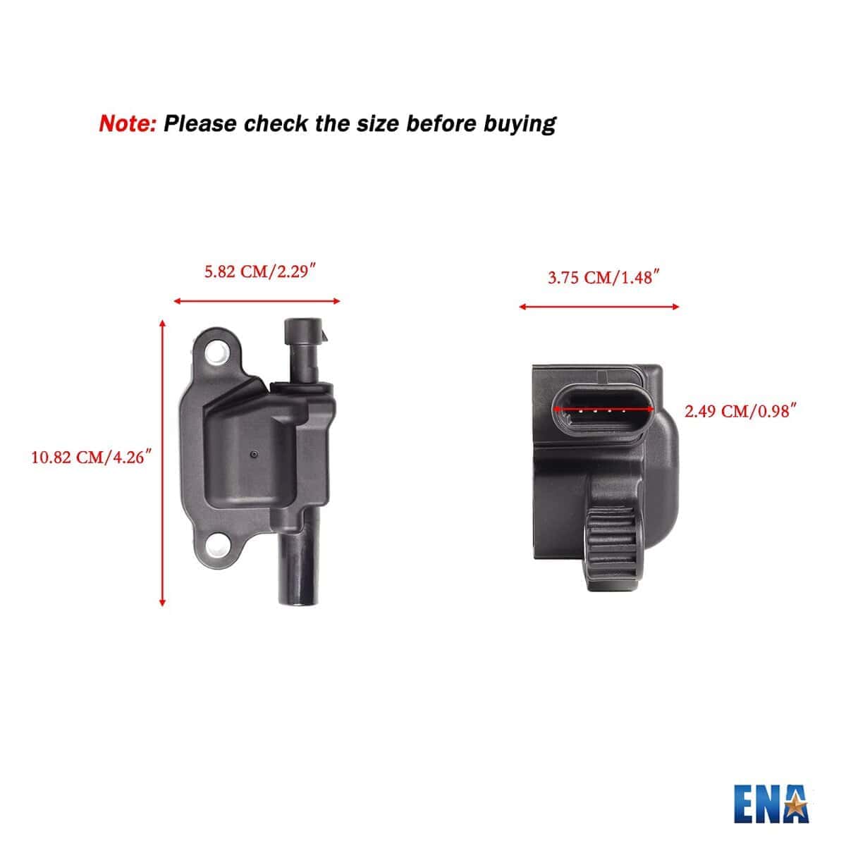 Set de 4 Bobinas de Encendido Cuadradas Compatibles con - Imagen 6