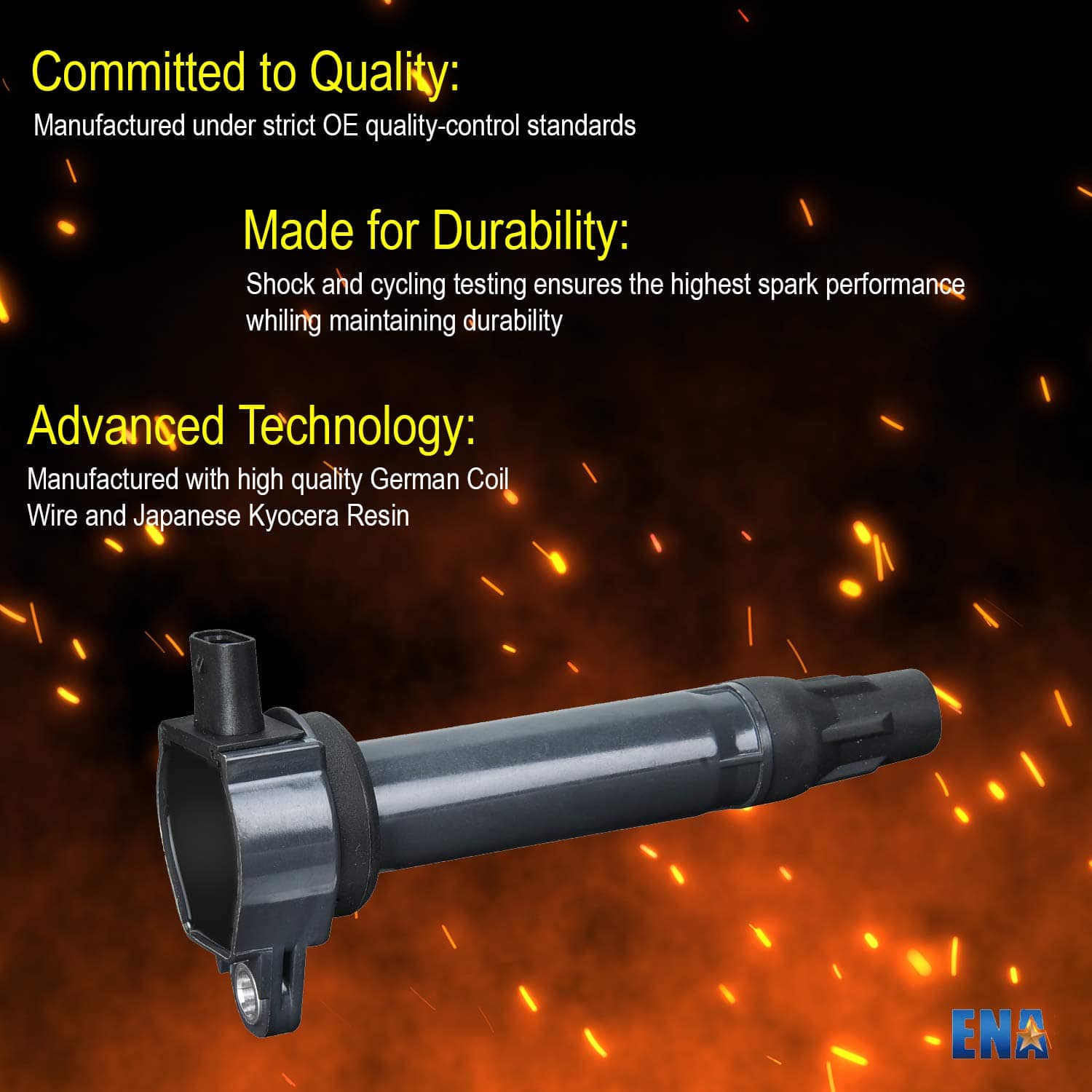 ENA 4 Paquete de Bobinas de Encendido Compatible con Dodge - Imagen 10