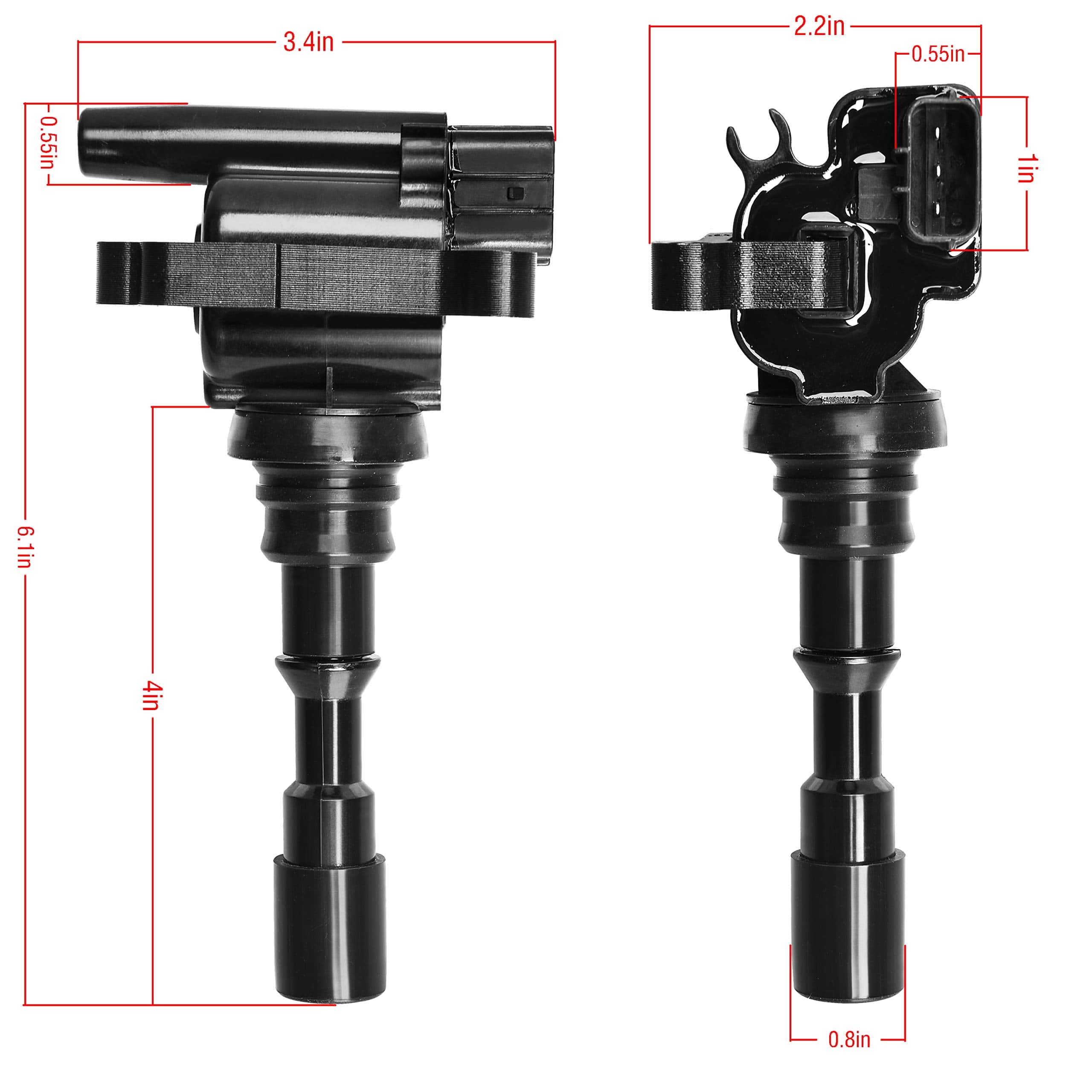 ENA Juego de 3 Bobinas de Encendido 2003 2004 2005 2006 - Imagen 3