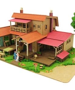 1/150 Serie de Estudios Ghibli Casa Oiwa (Papel Craft)
