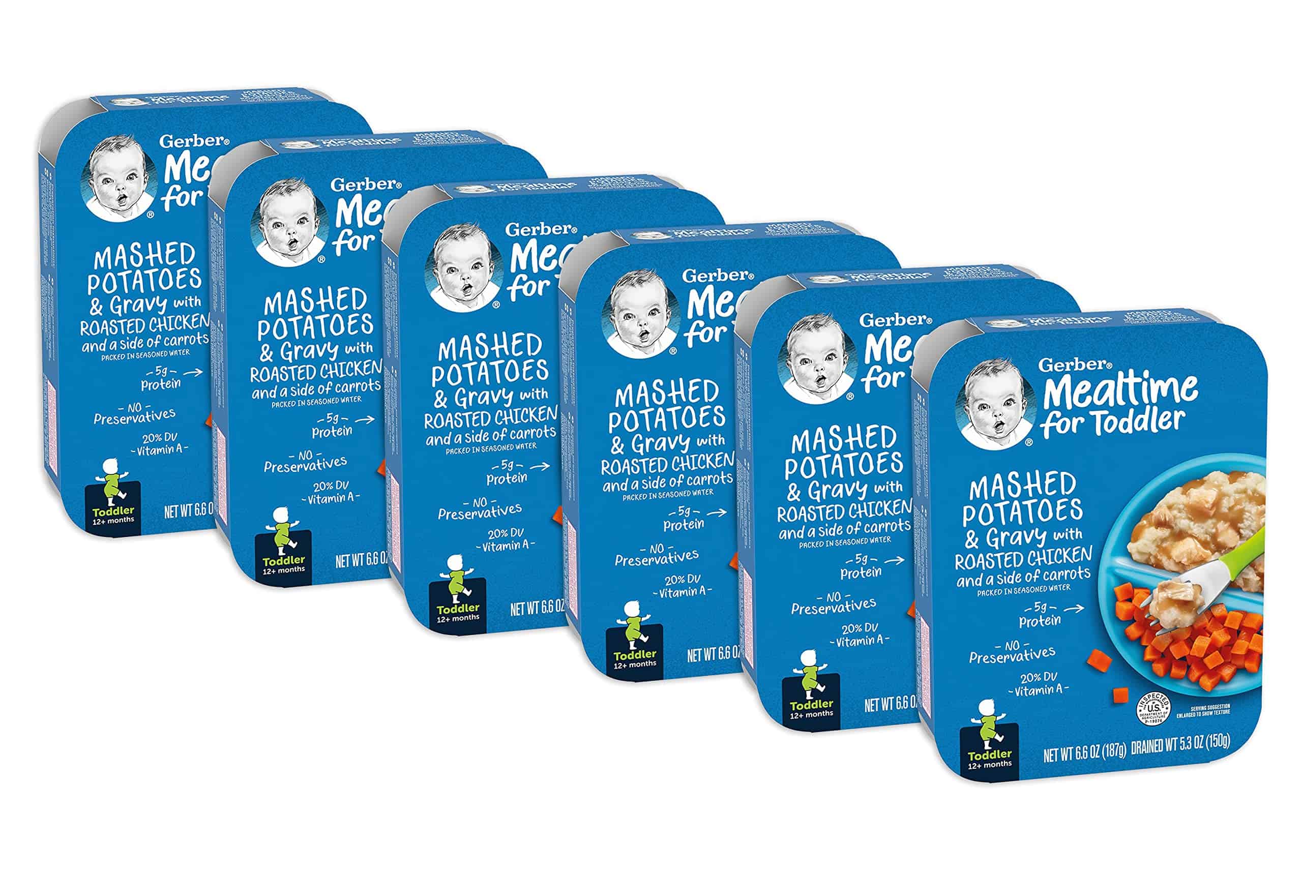 Gerber Graduates Lil' Meals Puré de papas y salsa con pollo