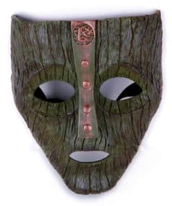 Gmasking 2018 Resina Árbol Lokii Cosplay Máscara de Fiesta