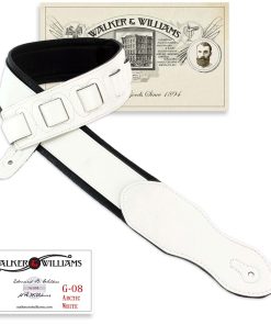 Correa de guitarra acolchada Walker & Williams G-08 de