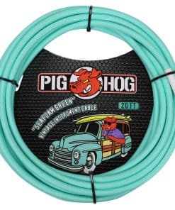 Cable de Instrumento Pig Hog PCH20SG 1/4" a 1/4" Verde