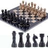 Juego de Ajedrez de Mármol Radicaln 12 -Negro y Coral