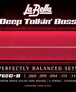 Cuerdas Para Bajo Estándar de 5 Cuerdas La Bella 760C-B