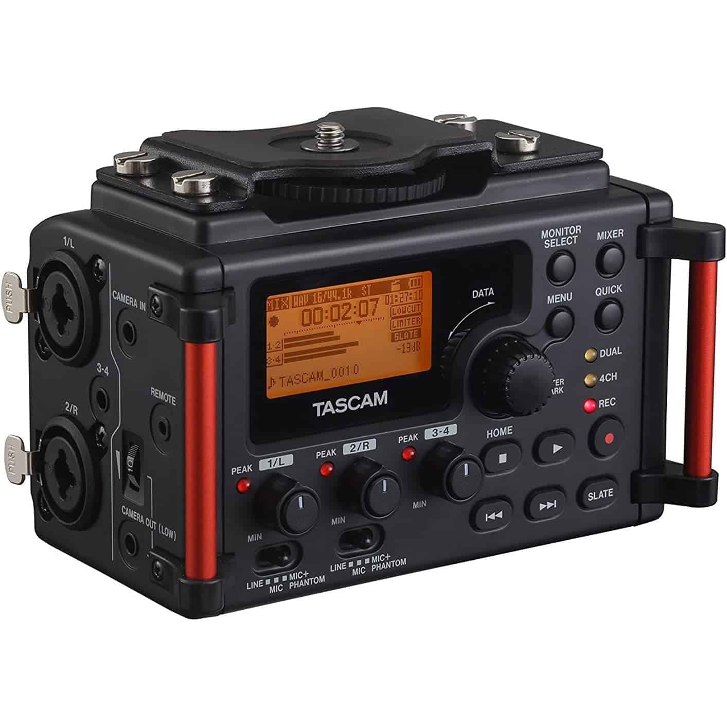 Grabadora de Audio TASCAM DR-60DmkII para DSLR