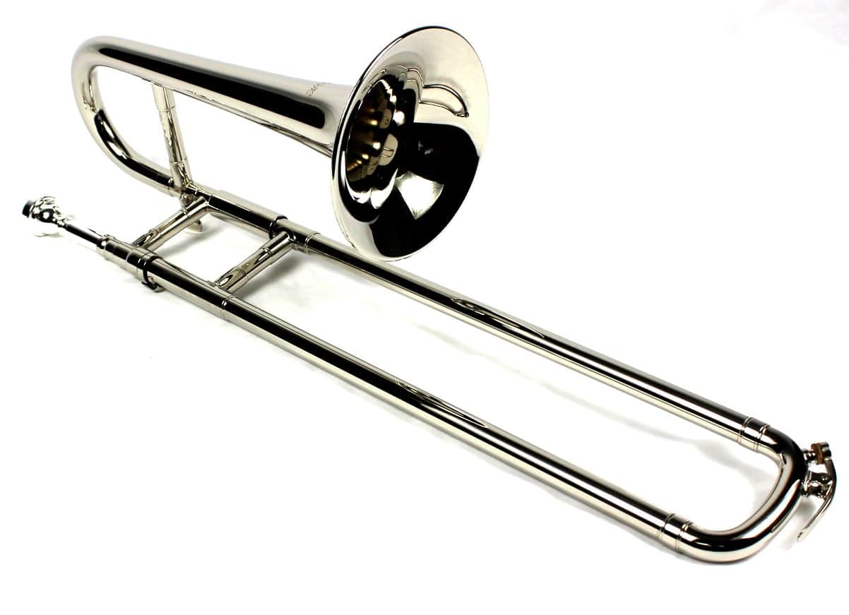 Nuevo Mini Trombón en Si bemol con Estuche y Boquilla - - Imagen 4