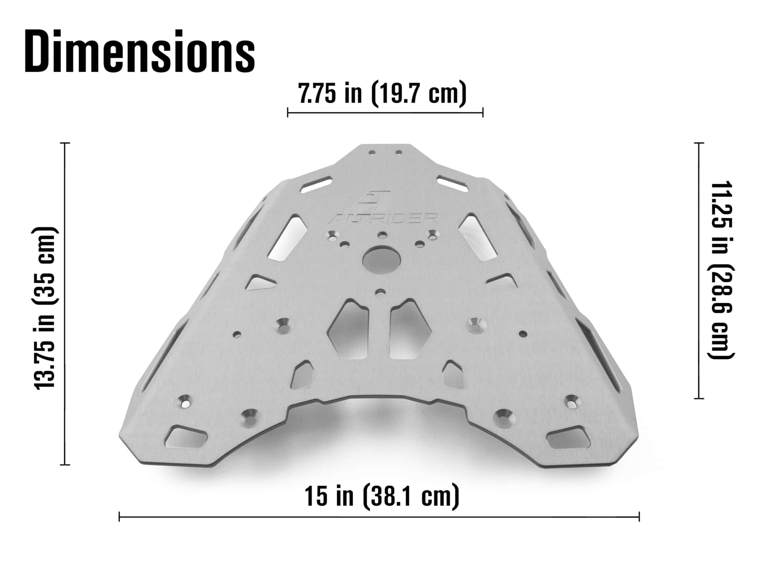 Portaequipajes trasero AltRider compatible con BMW R 1200 - Imagen 8