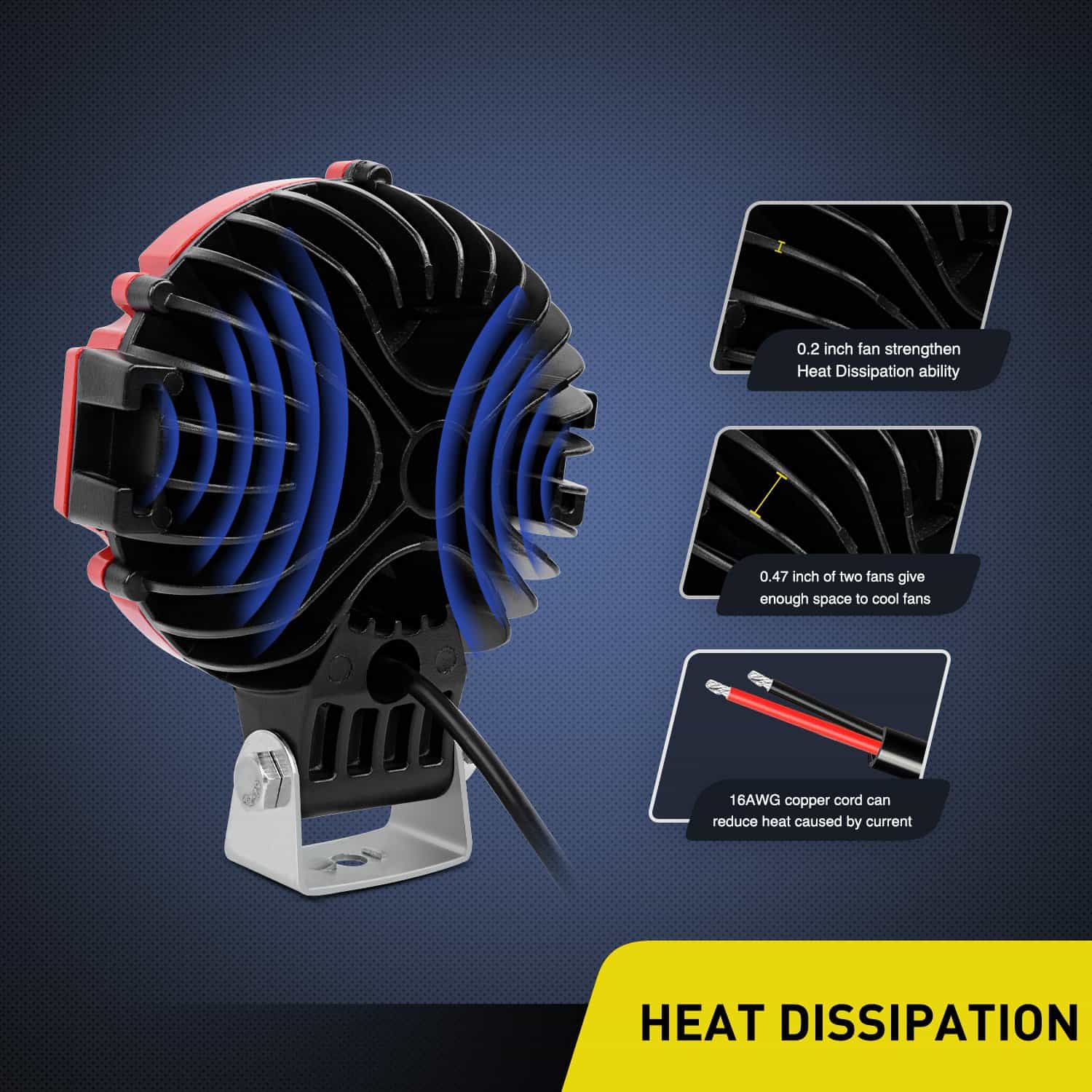 Nilight Led Pods 2PCS 7 Pulgadas 51w 5100LM Barra de Luz - Imagen 5