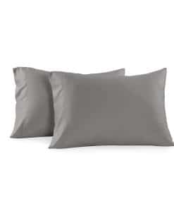 Juego de 2 Fundas de Almohada Estándar 600 Hilos, Color