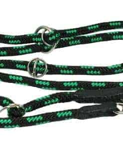 Correa de perro ajustable multifuncional de cuerda 42"-70"