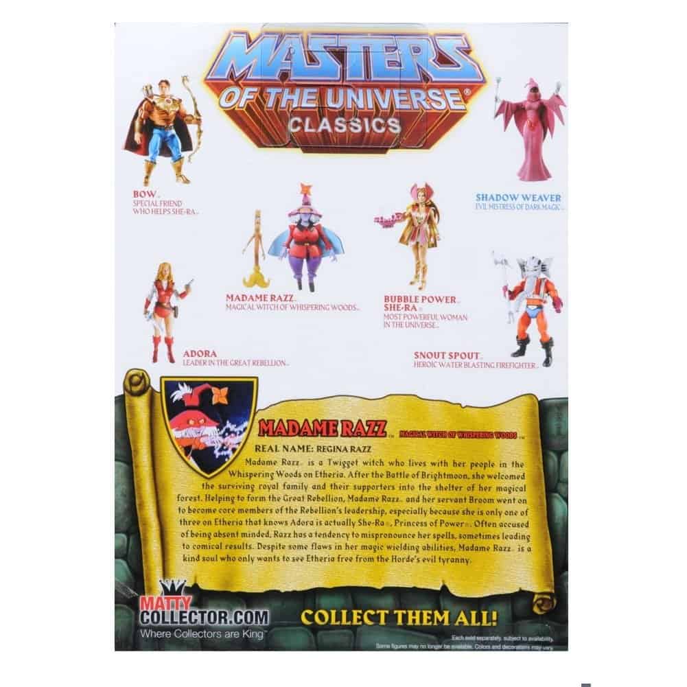 Masters of the Universe Classics Madame Razz & Broom - Imagen 4