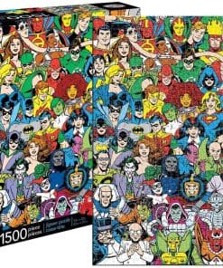 Rompecabezas Aquarius DC Comics Retro Universe (1500 Piezas)