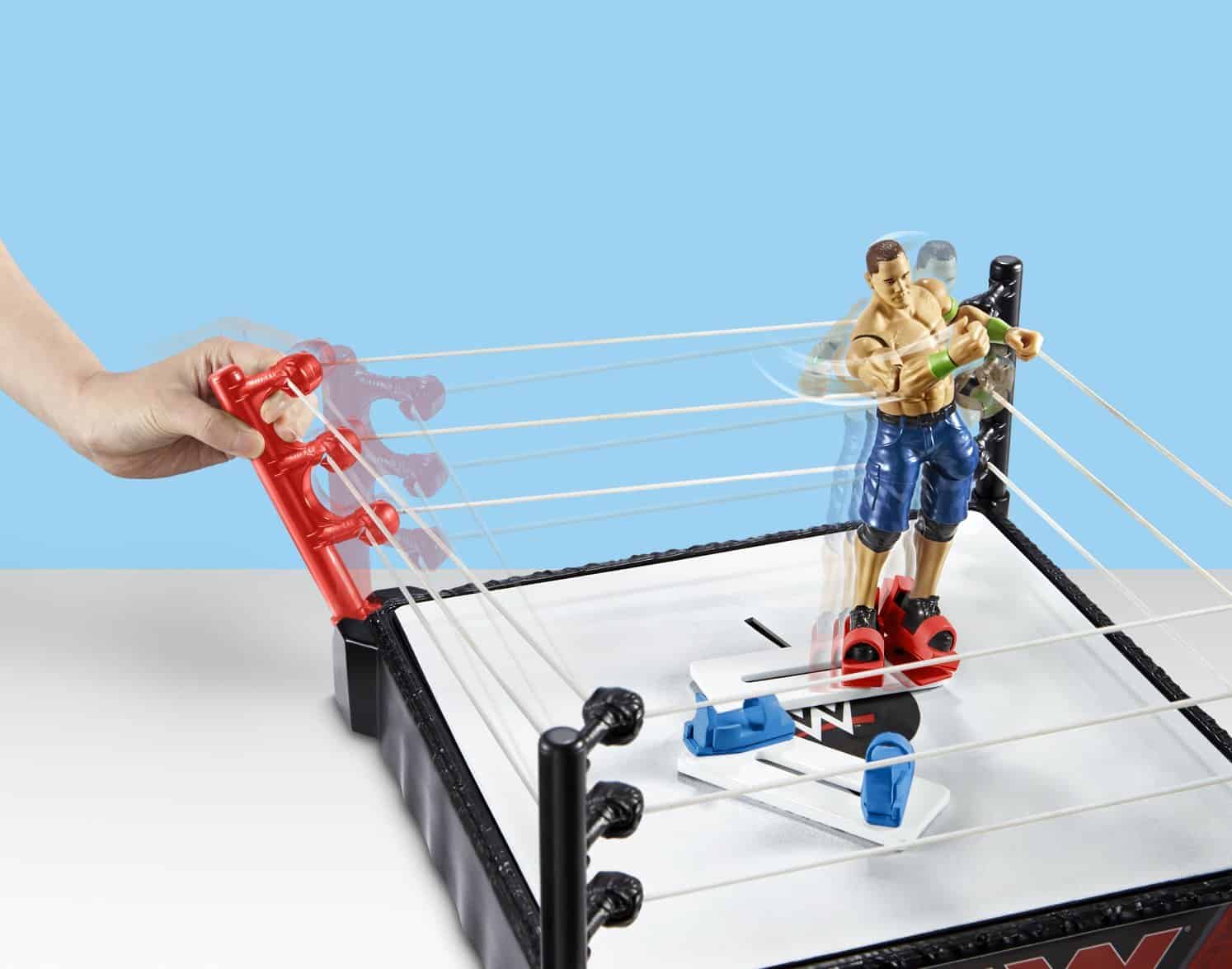WWE MATTEL Super Strikers Dual Force Ring - Imagen 7