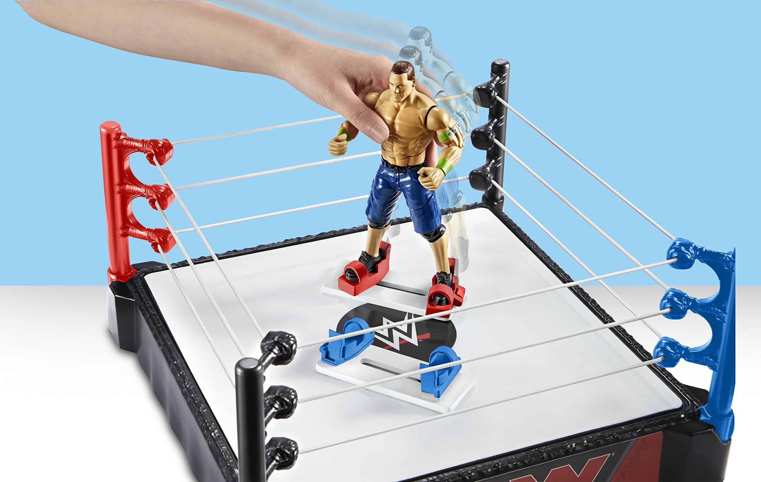WWE MATTEL Super Strikers Dual Force Ring - Imagen 4