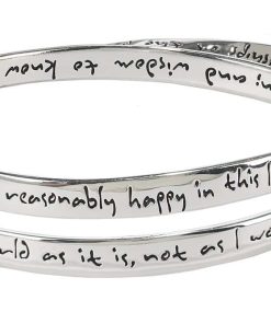 Pulsera Doble Mobius - Completa Oración de la Serenidad