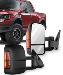 Espejos de remolque ECCPP par de repuesto para 2003-06 para