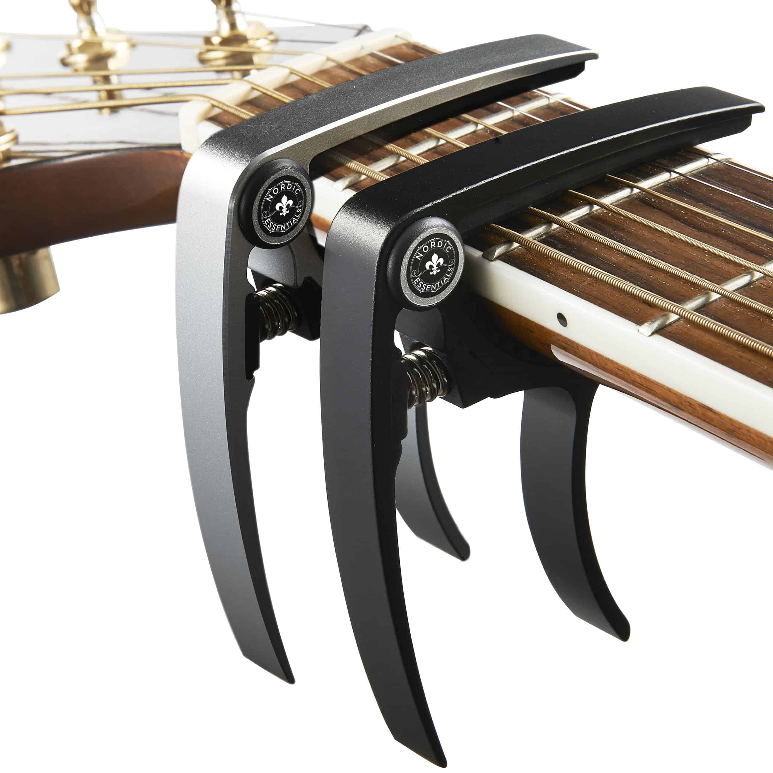 Capo de Guitarra (Pack de 2) para Guitarras, Ukulele,
