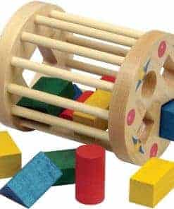 Caja de Clasificación de Formas Redonda con 3 de Cada 4