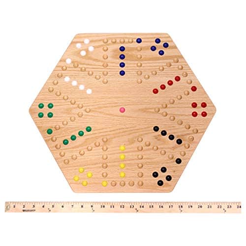 Juego de tablero de mármol Wahoo de AmishToyBox.com - 20" - Imagen 8