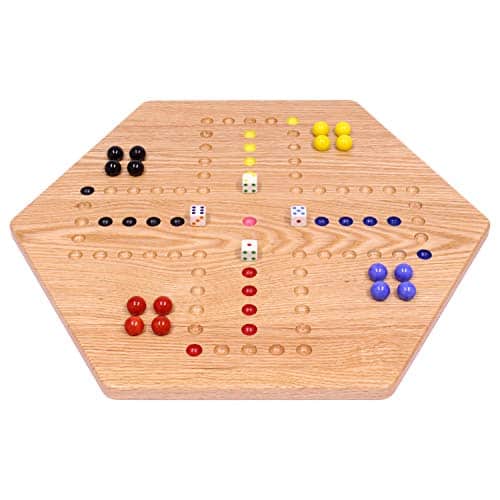 Juego de tablero de mármol Wahoo de AmishToyBox.com - 20" - Imagen 4