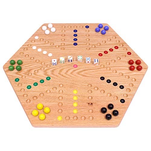 Juego de tablero de mármol Wahoo de AmishToyBox.com - 20" - Imagen 6