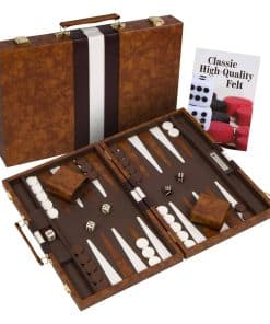 Set de Backgammon Get The Games Out - Estuche de Juego